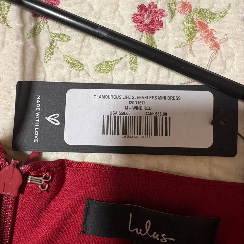Lulu's Red Sleeveless Mini Dress - Picture 2 of 5